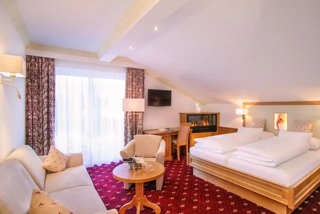 Comfort studio med balkon — Alpenhotel Karwendel