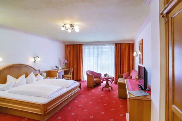 Deluxe dobbeltværelse med balkon — Alpenhotel Karwendel