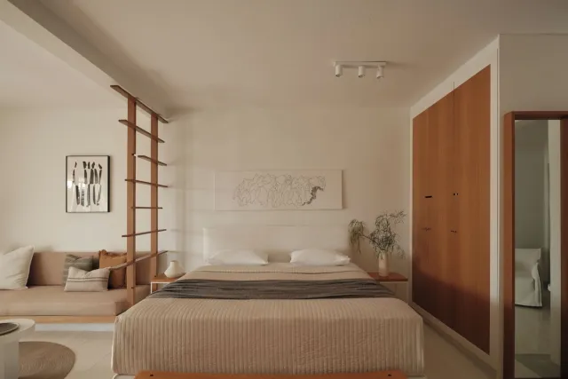 Junior suite met jacuzzi en uitzicht op het zwembad — Andronikos Hotel