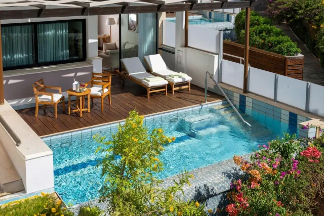 Suite Executive avec 1 chambre, piscine privée et vue sur le jardin — Constantinou Bros Asimina Suites Hotel