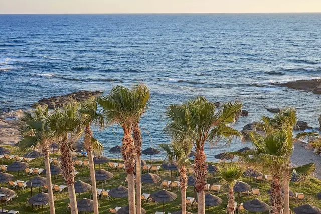 Atlantica Golden Beach Hotel – Außenansicht, Erwachsenenhotel in Paphos