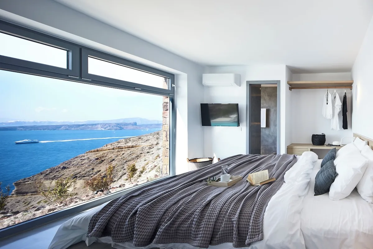 Coco-Mat Hotel Santorini – Außenansicht, Erwachsenenhotel in Santorin