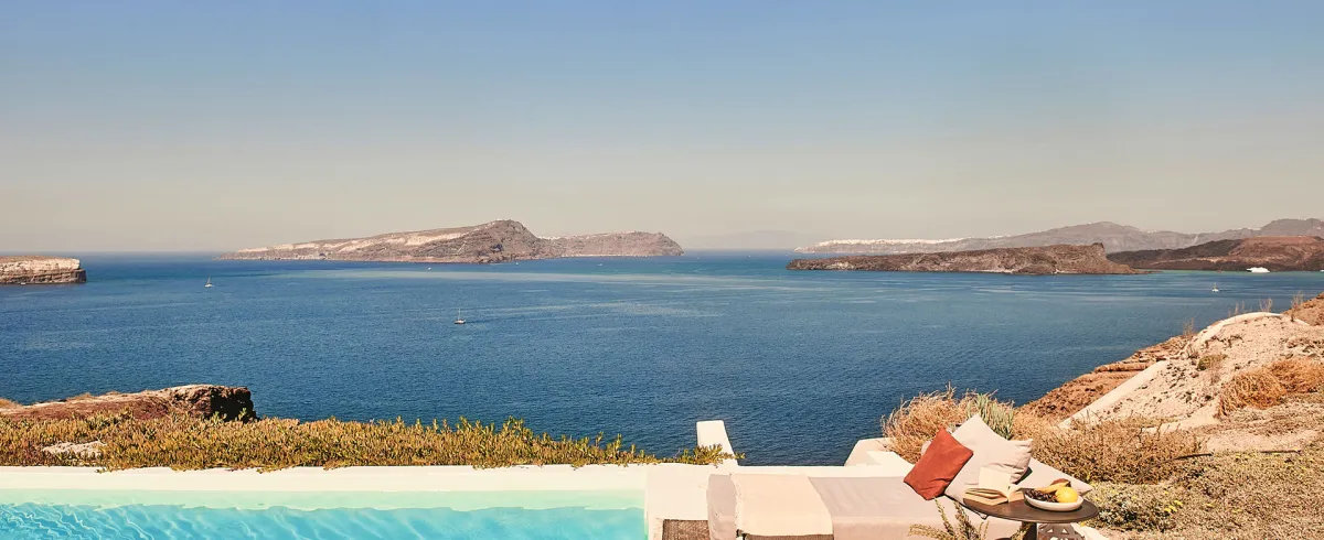 Coco-Mat Hotel Santorini – Außenansicht, Adults-Only Hotel in Santorin