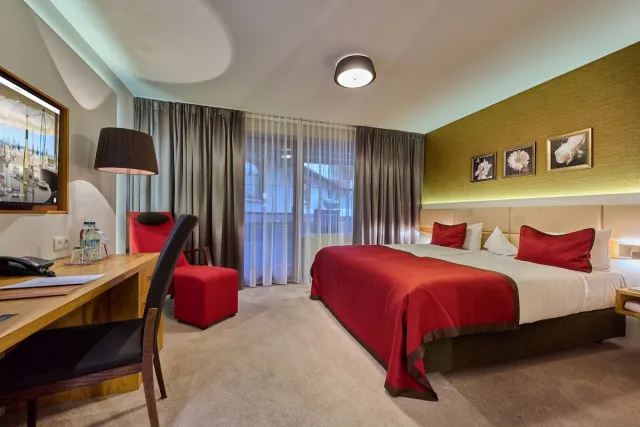 Comfort tweepersoonskamer met beperkt uitzicht — Der Birkenhof Spa & Genuss Resort