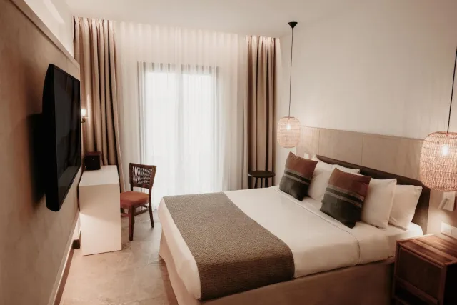 Kamer met 1 queensize bed (Sapphire Cozy Nest) — Domes Aulus Elounda