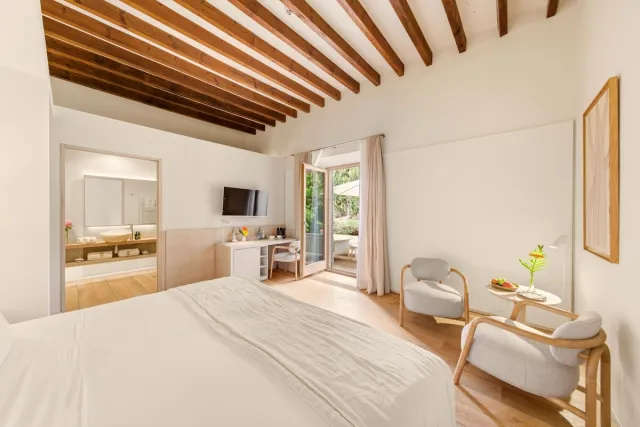 Pokój dwuosobowy Deluxe z tarasem — Fontsanta Hotel Thermal & Spa