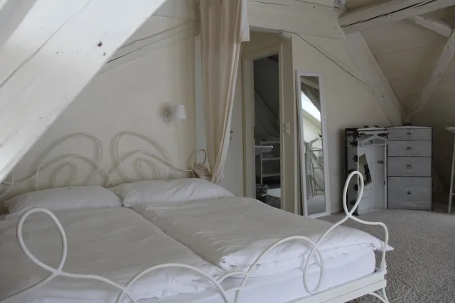 Designerski pokój dwuosobowy z widokiem na góry (Blanche) — Gantrisch Cottage B&B