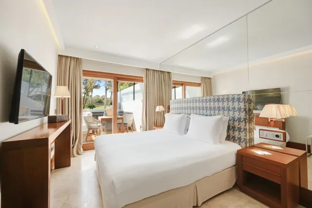Pokój dwuosobowy Deluxe z prywatnym basenem i widokiem na ogród — Gecko Hotel & Beach Club