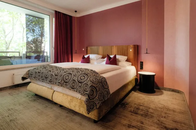 Comfort-Doppelzimmer mit 1 Queensize-Bett und Balkon — Hotel Capricorno