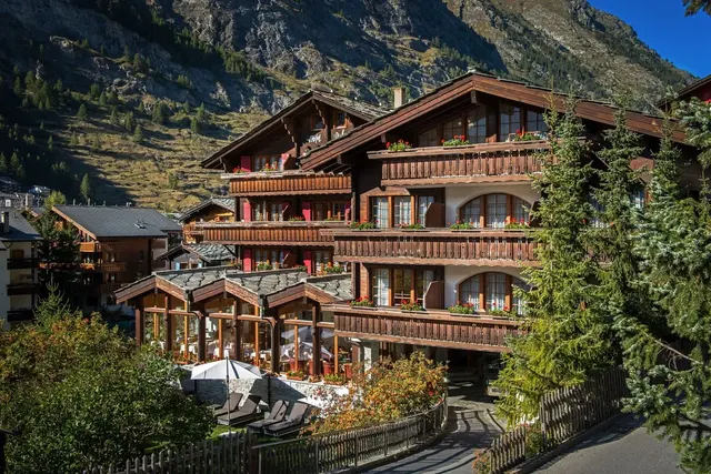 Hotel Dufour Chalet - Adults only – Außenansicht, Erwachsenenhotel in Wallis