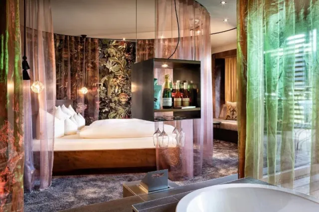 Premium suite met balkon en uitzicht op de bergen — Hotel GAMS zu zweit