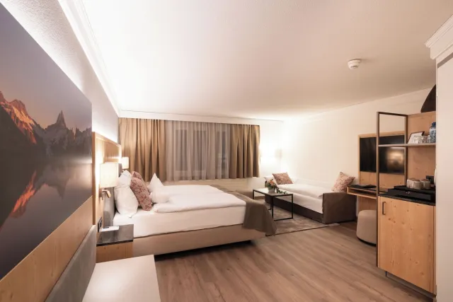 Pokój czteroosobowy Standard, dla niepalących — Hotel Grindelwalderhof