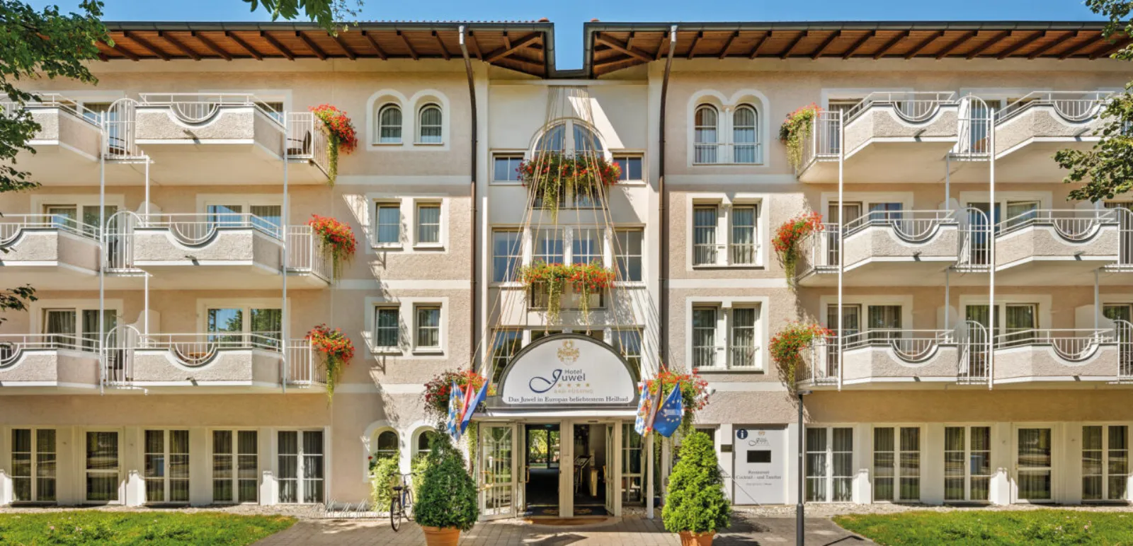 Hotel Juwel – Außenansicht, Adults-Only Hotel in Bayern