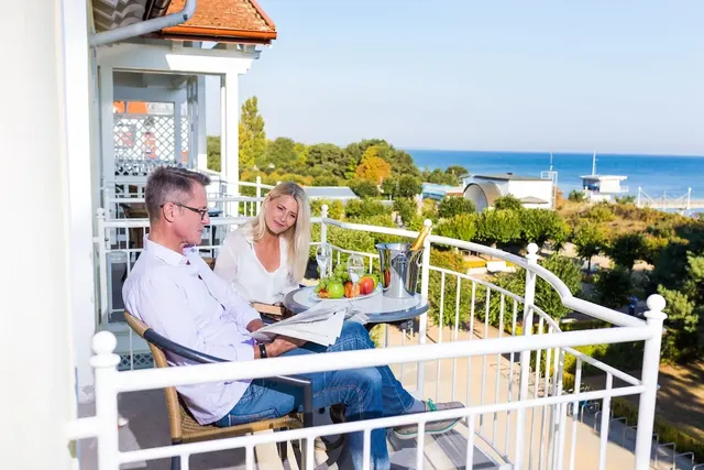 Hotel Kleine Strandburg – Außenansicht, Erwachsenenhotel in Mecklenburg-Vorpommern