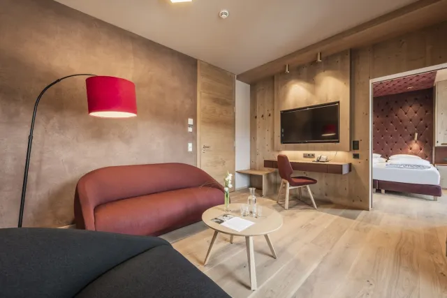 Suite mit Bergblick — Hotel Kristall