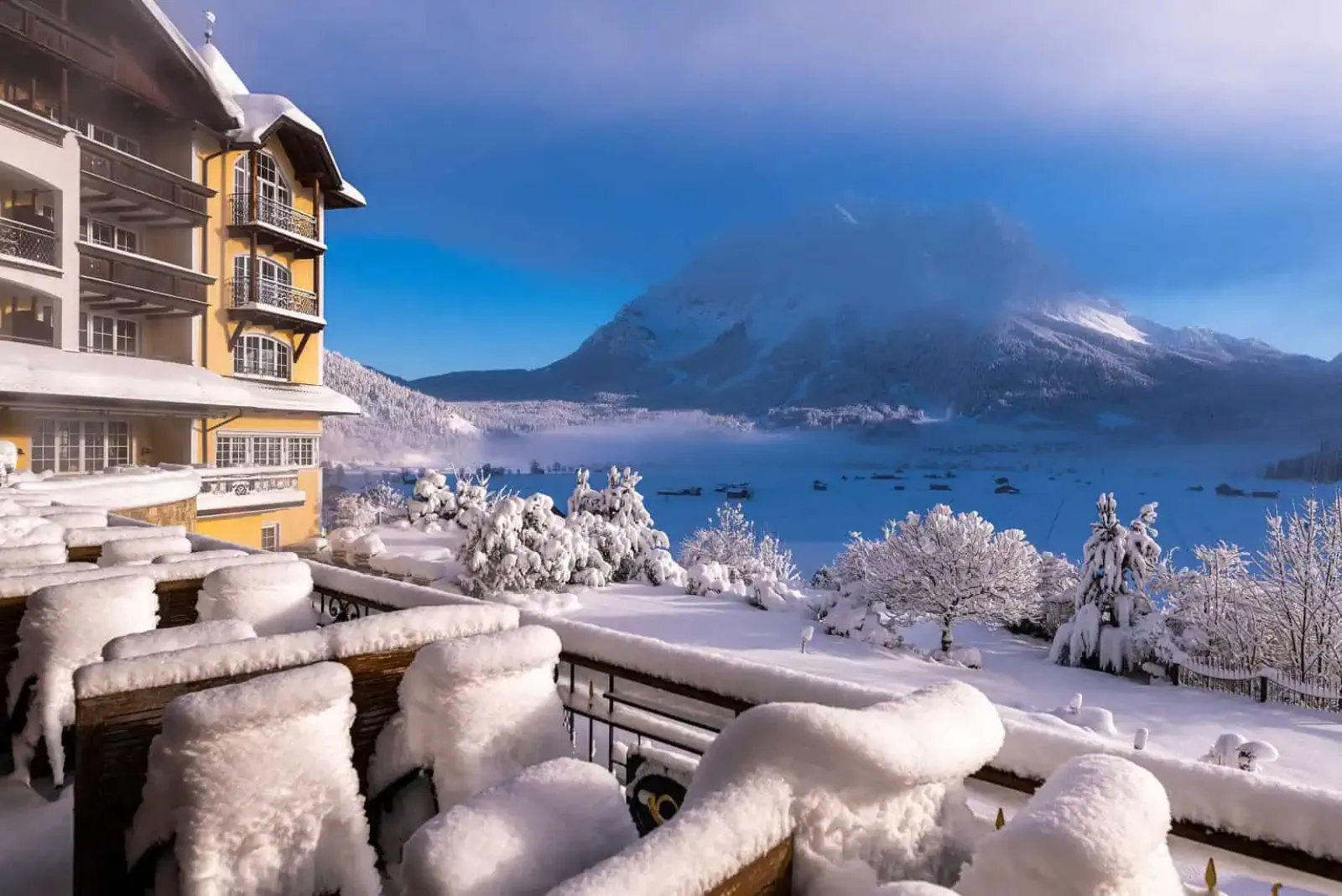 Hotel Post Lermoos – Außenansicht, Adults-Only Hotel in Tirol