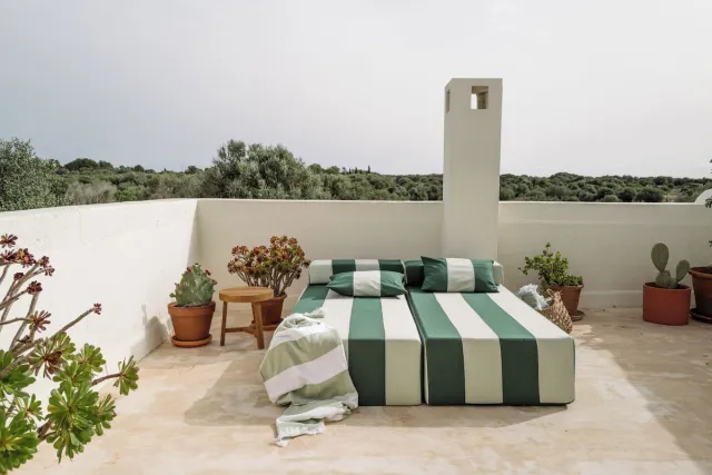 Tweepersoonskamer met terras — Hotel Rural Morvedra Nou