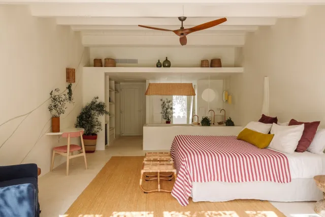 Junior suite met terras in het tuingedeelte (Chill out) — Hotel Rural Morvedra Nou
