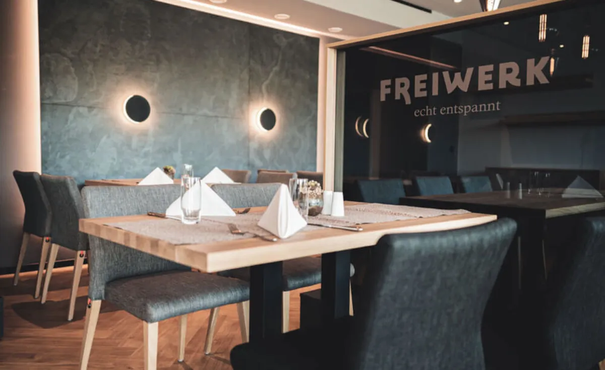Hotel & Spa Suiten FreiWerk – Restaurant & gastronomie, Adults-Only Hotel in Sachsen
