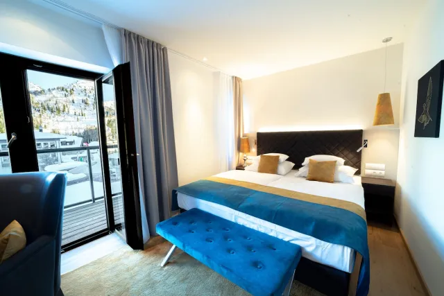 Deluxe tweepersoonskamer met 1 slaapkamer, rookvrij — Hotel & SPA Wulfenia
