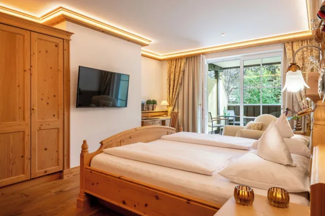 Doppelzimmer mit Bergblick — Hotel Via Salina