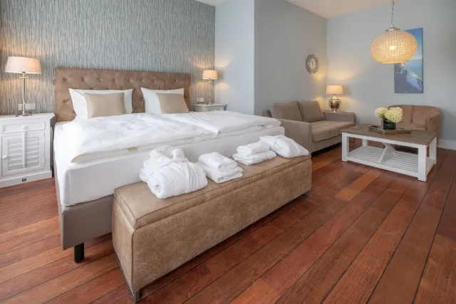 Junior Wellness suite met privésauna — Hotel Vier Jahreszeiten Binz