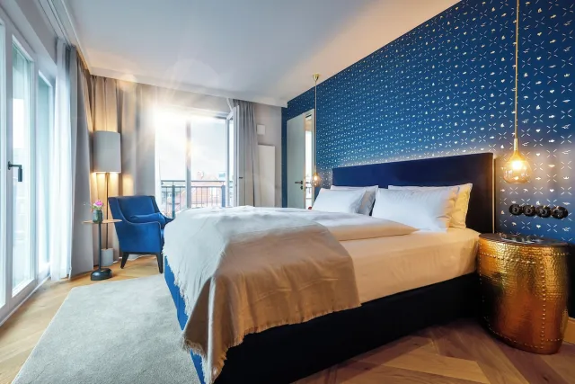 Grote penthouse tweepersoonskamer — I love Sylt Hotel — Adults Only