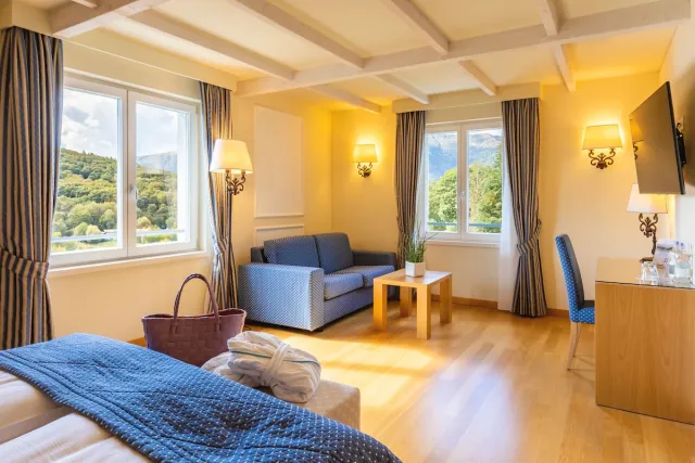 Exclusive mit Gartenblick — Kurhaus Cademario Hotel & Spa