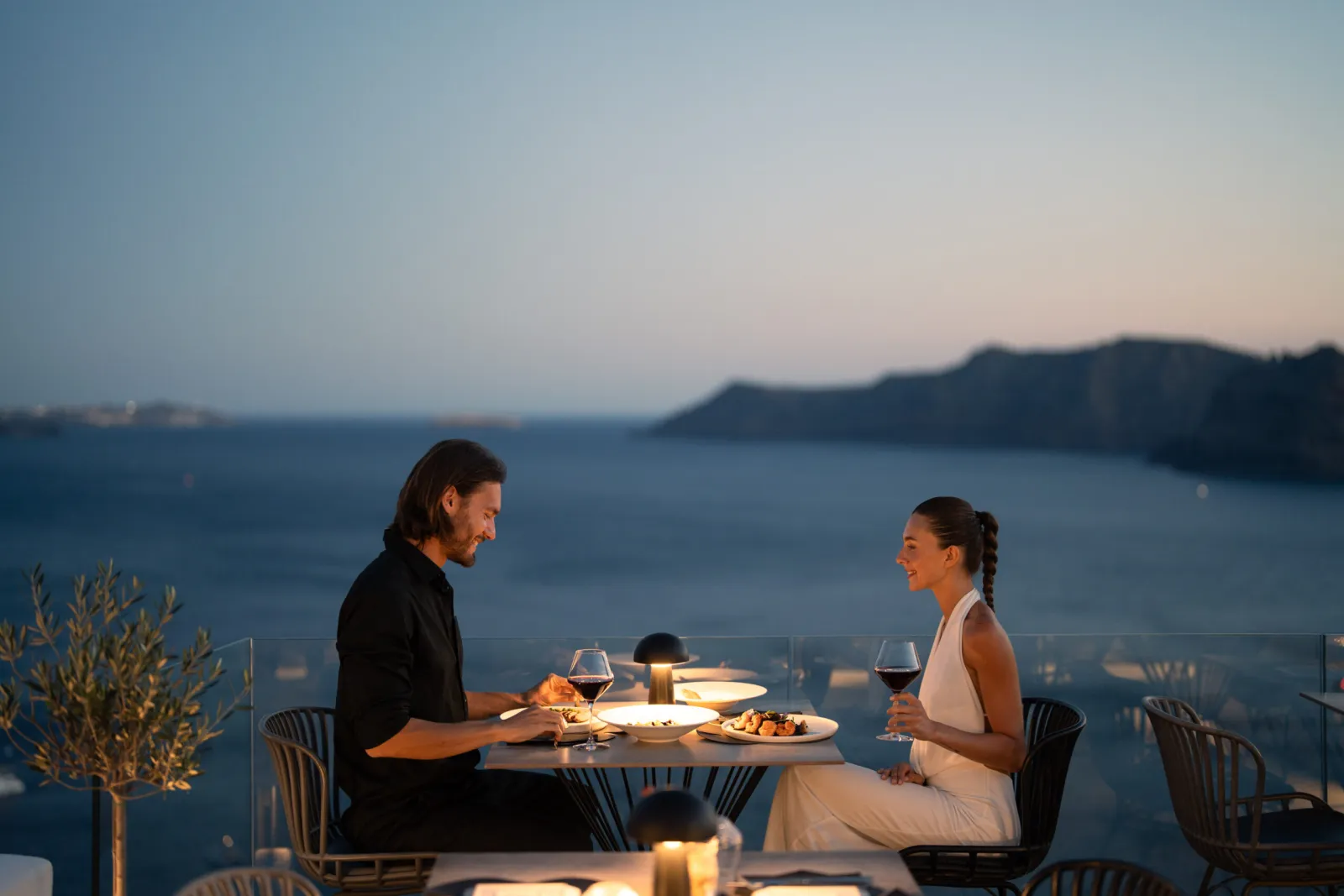 La Perla Villas and Suites – Vue extérieure, Adults-Only Hotel in Santorin
