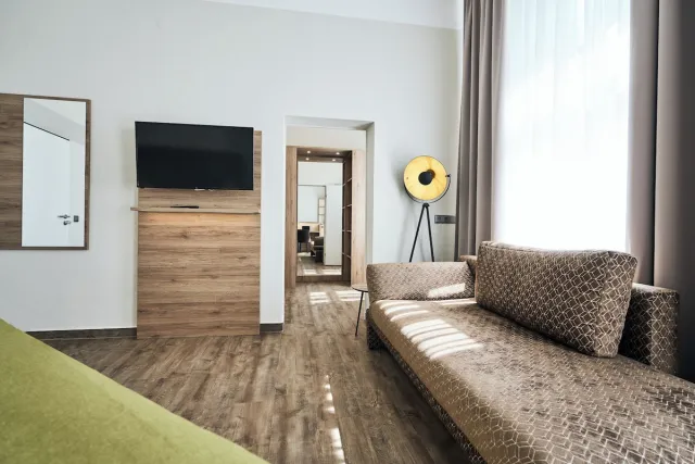 Superior tweepersoonskamer met uitzicht op het meer — Lounge-Hotel Seeterrassen