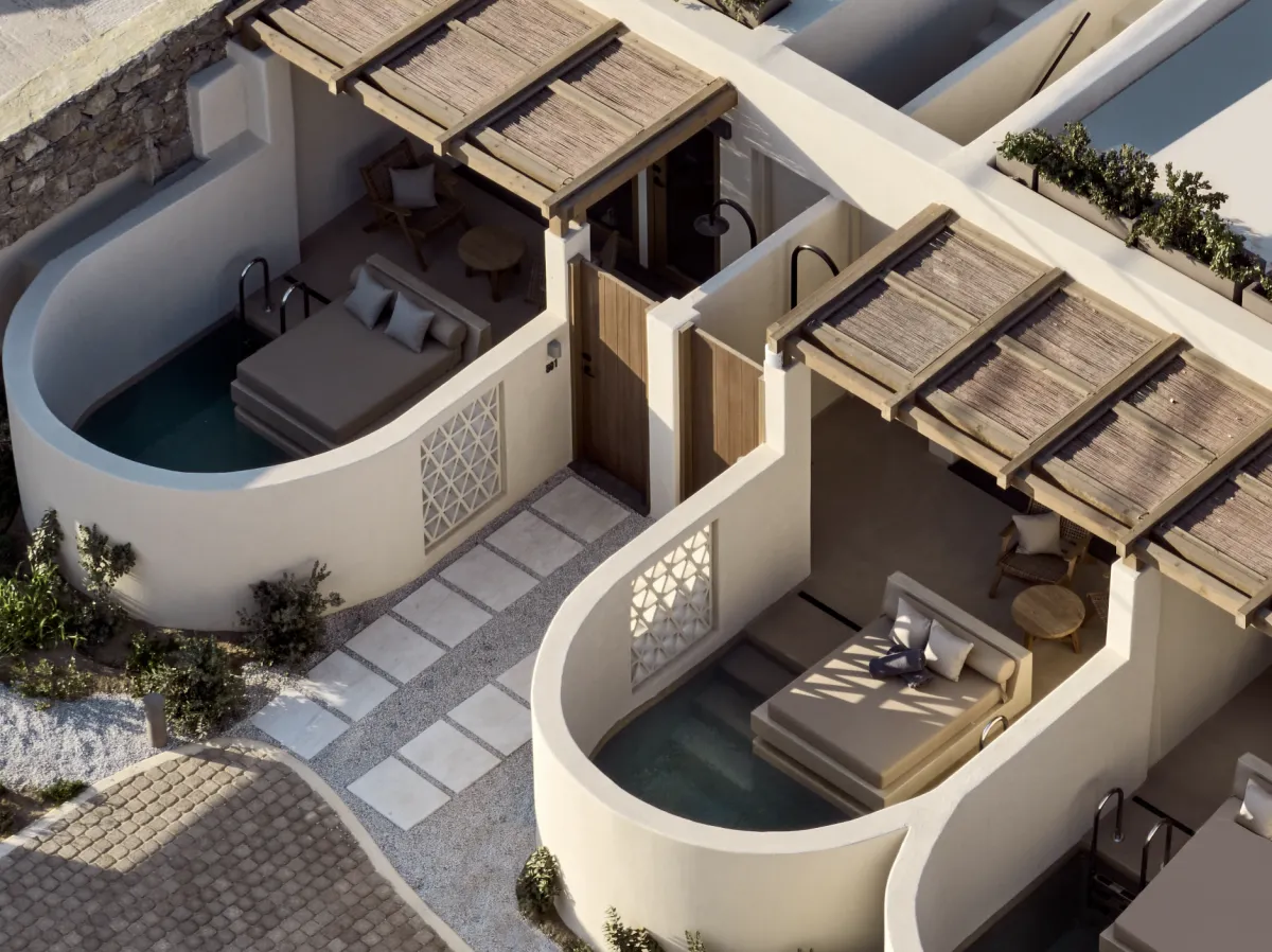 Omeon Mykonos – Außenansicht, Adults-Only Hotel in Mykonos