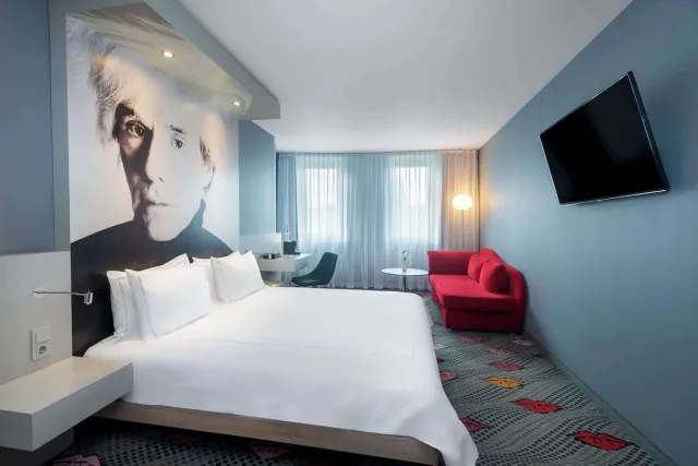 Habitación Executive con 1 cama extragrande (patio interior) — Park Plaza Berlin