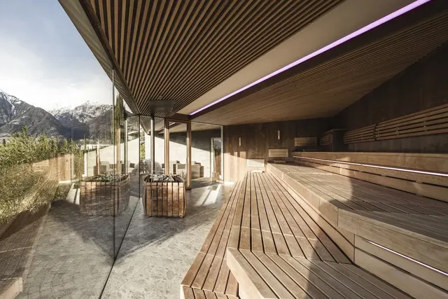 Schenna Resort – Außenansicht, Erwachsenenhotel in Südtirol