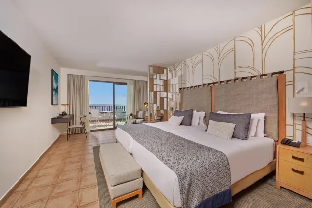 Pokój dwuosobowy z tarasem i widokiem na morze (Preferred Club) — Secrets Lanzarote Resort & Spa