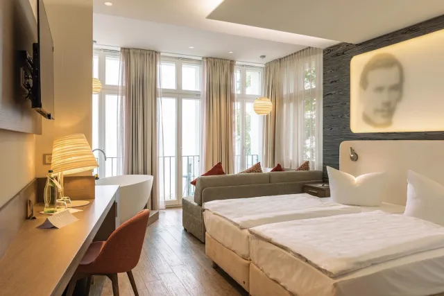 Junior studiosuite direct aan zee — SEETELHOTEL Strandhotel Atlantic