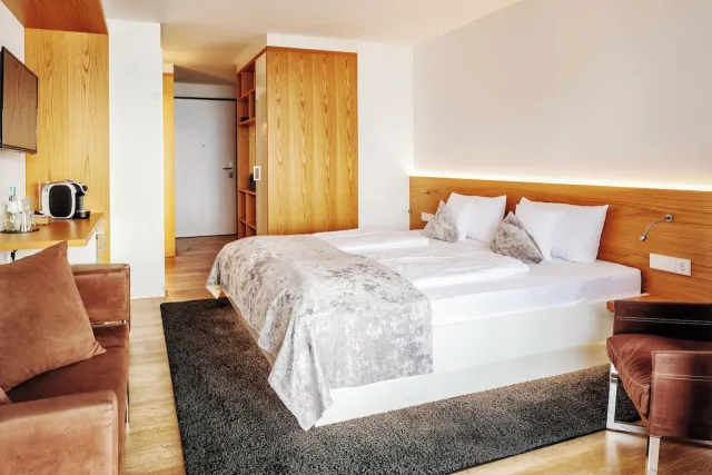 Superior tweepersoonskamer met uitzicht op het meer — Seevital Hotel Schiff