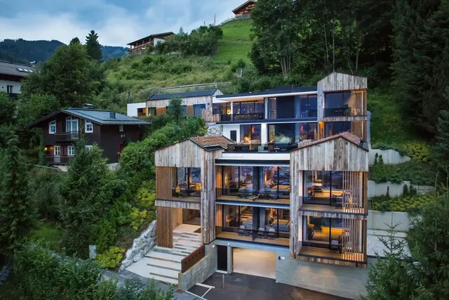 Senses Violett Suites – Außenansicht, Erwachsenenhotel in Salzburger Land