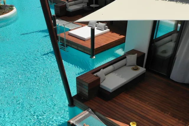 Grand bungalow met whirlpoolbad (boven het water) — Stella Island Luxury Resort & Spa
