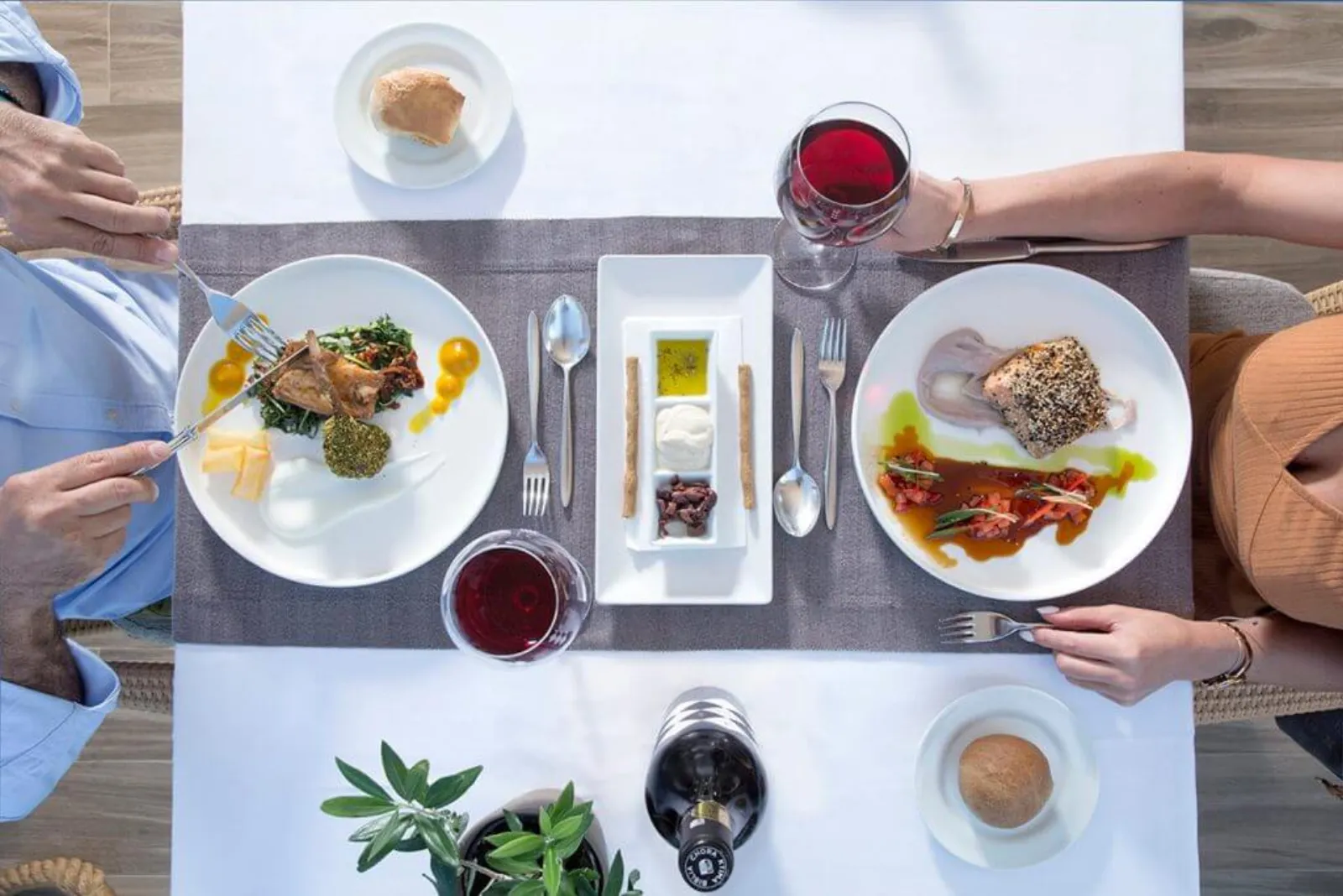 Thalassa Beach Resort & Spa – Restaurant & gastronomie, Adults-Only Hotel in Kreta
