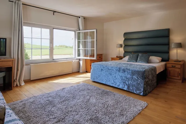 Tweepersoonskamer met 1 tweepersoonsbed — Van der Valk Golfhotel Serrahn