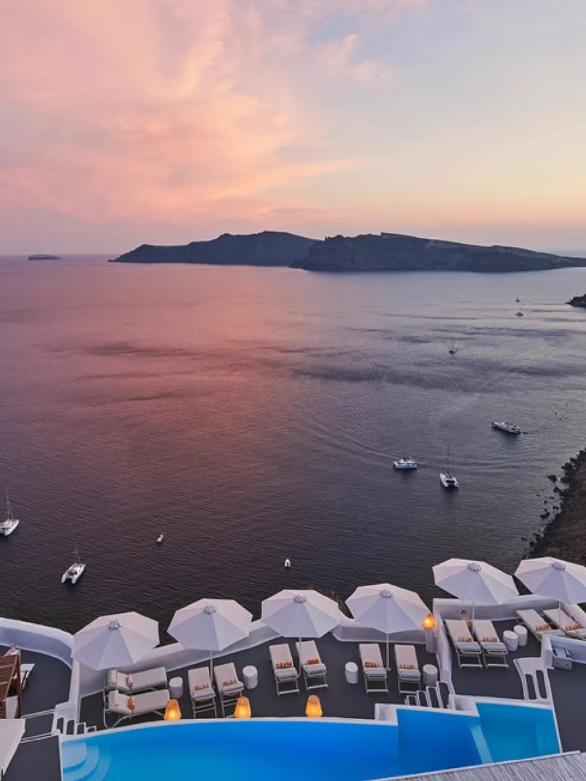 Villa Katikies – Vue extérieure, Adults-Only Hotel in Santorin