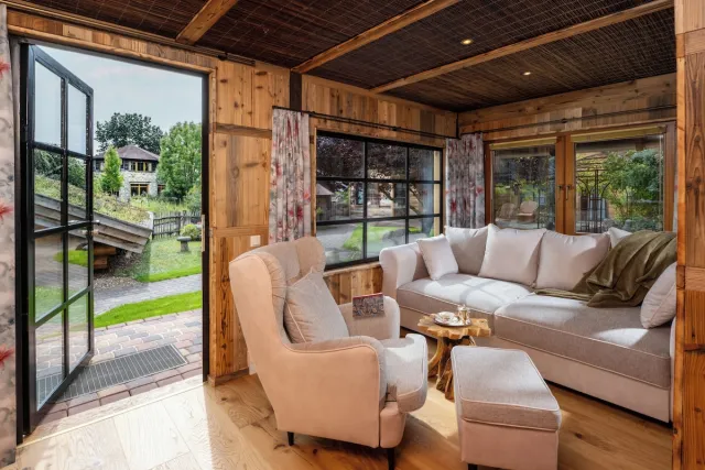 Luxe tweepersoonskamer met tuinzicht — Wellnesshotel Seeschlößchen — Privat-Spa & Naturresort