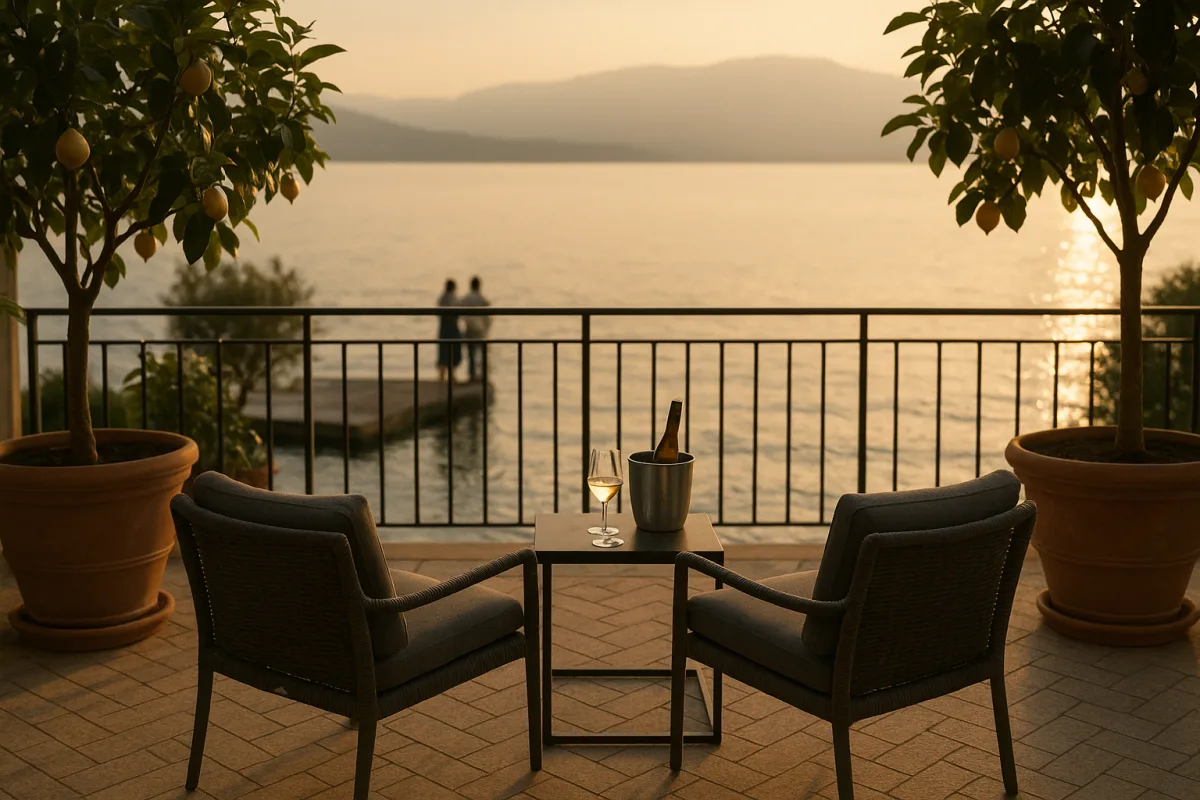 Hôtel sans enfants au lac de Garde : un secret pour l'intimité à deux